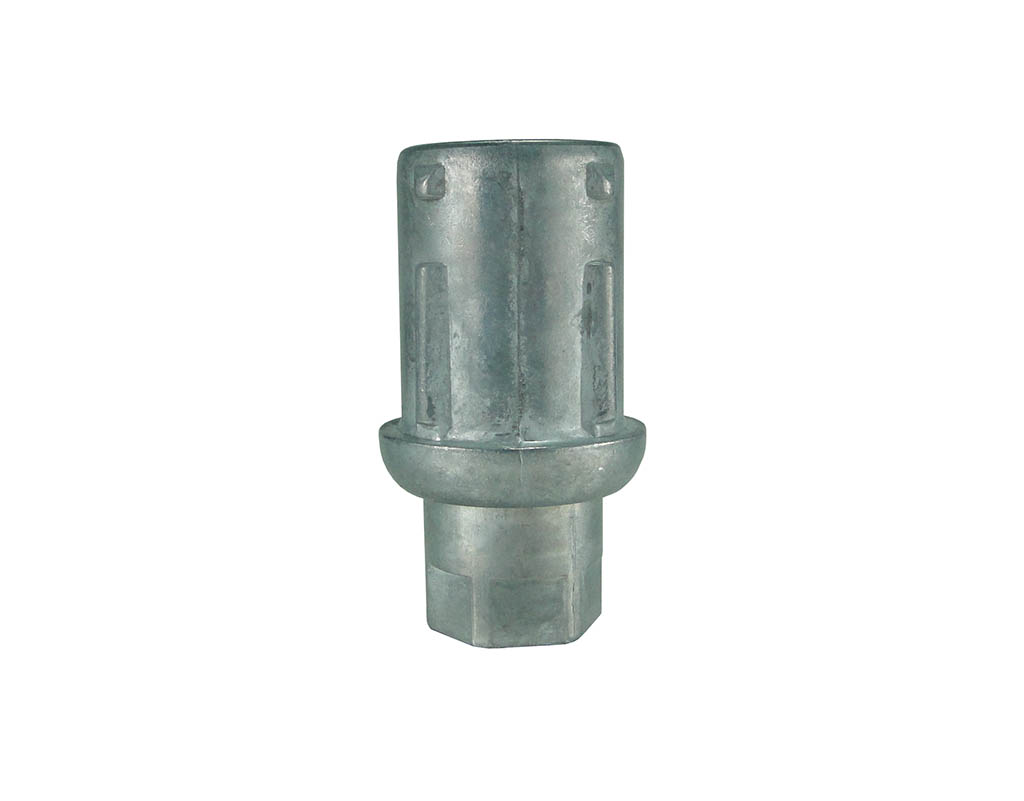 Nivelador de pata de ZINC para tubo de 1.5/8in