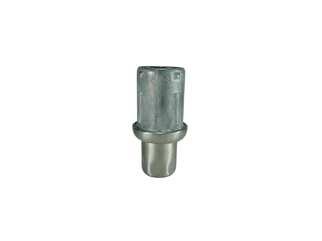 Nivelador de pata de ZINC en la parte superior y SS en la parte inferior para tubo de 1.5/8in