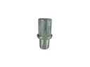 Nivelador de pata de ZINC en la parte superior y SS en la parte inferior para tubo de 1.5/8in